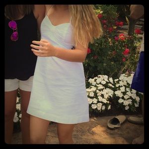 White Lilly Pulitzer dress
